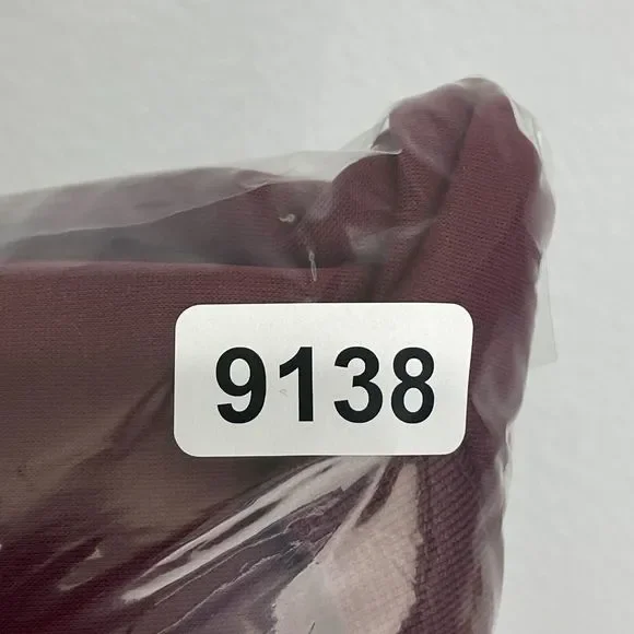 Vintage Team Nike Sweatshirt Mens 4XL Maroon Red Center Swoosh Embroidered Y2K - Picture 11 of 11